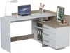 Bureau d'angle THALES, 3 tiroirs, 128,5 x 105,7 x 83,2 Voir les images du produit 4