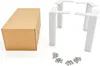HEVVA - Möbelbeine LUZERN - Höhe 20 cm, Weiß, 4 Stück Produktbild-Vorschau 2