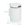 Relaxdays Kosmetikeimer Wandmontage, 3 Liter, Produktbild-Vorschau 4