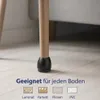 JustValue Stuhlbeinschoner – 32 Stück – Ø 12-16 mm – Rund – Produktbild-Vorschau 3