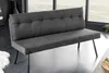 riess-ambiente Moderne Sitzbank BIG GEORGE 160cm anthrazit Produktbild-Vorschau 4