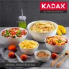 KADAX miska Kuchenna Plastikowa Do Sałatek 5 L Kremowa Podgląd zdjęcia produktu 2