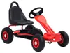 vidaXL Pedálová motokára s pneumatikami červená Náhľad obrázku produktu 7