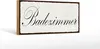Holzschild Hinweis 27x10cm Badezimmer Produktbild-Vorschau 2