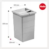Hailo Seau intérieur 1076099 avec couvercle 15 litres Voir les images du produit 8