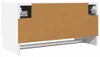 vidaXL Šatní skříň bílá 70x32,5x35 cm výrobek ze dřeva Náhled obrázku produktu 5