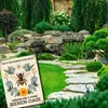 Biene mit Blumen DAS IST KEIN UNORDENTLICHER GARTEN Produktbild-Vorschau 5