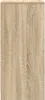A close-up view of a wooden cabinet door with a visible wood grain pattern. Anteprima dell’immagine prodotto