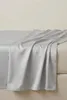 Spannbettlaken aus Satin-Baumwolle 200x220 Hellgrau Produktbild-Vorschau 4