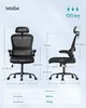 Bürostuhl, Netzstuhl, ergonomisches Design, mit Produktbild-Vorschau 6