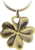 FABACH Glücksbringer Kleeblatt Schlüsselanhänger Shamrock - Produktbild-Vorschau 1