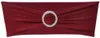 vidaXL 25x Stretch Ribbon + Diamond Buckle Bordeaux Náhľad obrázku produktu 1