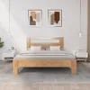 vidaXL Nachttische 2 Stk. Hochglanz Weiß 50x46x50 cm Produktbild-Vorschau 1