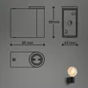 Briloner Donga specchio luce bagno, resistente agli Anteprima dell’immagine prodotto 6