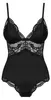 OBSESSIVE Gepolsterter Teddy Body Schwarz L/XL Produktbild-Vorschau 5