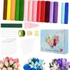 Pfeifenreiniger Blumen Set, 1000 Stück, 18 Farben, 30 cm Produktbild-Vorschau