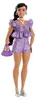 Mattel Barbie® DELUXE Modelka Fialové šortky  JFP43 Náhled obrázku produktu 9