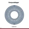 Vierpunktlager QJ205 N2MA/C2L ID 25mm AD 52mm Breite15mm Produktbild-Vorschau 3