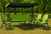 Auflagen für Hollywoodschaukel 180x60 + 180x50 cm Lemon Produktbild-Vorschau 4