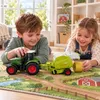 Spielzeug Traktor mit Ballenpresse und Heuballen Produktbild-Vorschau 5