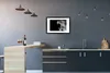 MuchoWow® Gerahmtes Poster Tiere - Löwe - Schwarz - Weiß - Produktbild-Vorschau 2
