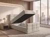AX LIVING Boxspringbett 120x200 cm Defne Beige - Produktbild-Vorschau 3