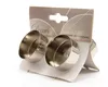 Teelichthalter Adventskranz Metall 4,2cm mit Dorn silber, 4 Produktbild-Vorschau 2