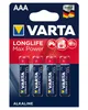 Varta Max Tech Micro AAA 4er Blister LR03 Produktbild-Vorschau 1