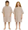 CalmyBEACH Frottee Poncho Badeponcho Kinder Bademantel  - Produktbild-Vorschau 1