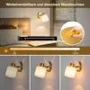 Wandleuchte Innen Wandlampe E27 Fassung Dimmbar mit Produktbild-Vorschau 2