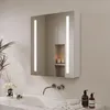 Badezimmer Spiegelschrank mit Beleuchtung Produktbild-Vorschau 1