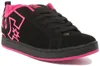 DC Shoes Court Graffik Black/Black/Pink Größe EU 38 Produktbild-Vorschau 3