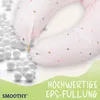 SMOOTHY seitenschläferkissen - 155x30 cm | mikroperlen Produktbild-Vorschau 3