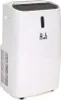A white portable air conditioner is shown against a white background. Produktbild-Vorschau
