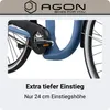 Agon Assist E-Bike City dusty blue Produktbild-Vorschau 8