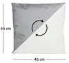JACK 2er Set Wende Outdoor Kissenhülle Kissenbezug 2-farbig Produktbild-Vorschau 3