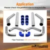 2.5" Intercooler Pipe Kit Universal Ladeluftkühler 45/75/90 Produktbild-Vorschau 5