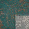 Teppich Kurzflor Vintage Wohnzimmer schmutzabweisend Türkis Produktbild-Vorschau 5