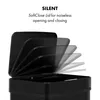 KlarsteinTouchless Black Stainless Steel, kosz na śmieci, Podgląd zdjęcia produktu 10