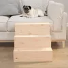 vidaXL Schody pro domácí mazlíčky 40x37,5x35 cm z masivního Náhled obrázku produktu 2