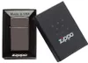 Zippo Feuerzeug Modell 20492 SLIM Black Ice Produktbild-Vorschau 3