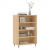 vidaXL Highboard Sonoma-Eiche 57x35x90 cm Holzwerkstoff Produktbild-Vorschau 3