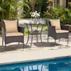 Set di mobili da giardino COSTWAY in polyrattan, mobili da Anteprima dell’immagine prodotto 8