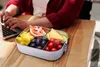Edelstahl Brotdose Metall Lunchbox mit 5 Fächern 1400ml Produktbild-Vorschau 6