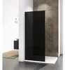 AICA Walk in Dusche 80x200cm 8mm NANO ESG schwarz für Produktbild-Vorschau 2