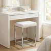 relaxdays 10024633_49 relaxdays   Hocker weiß Náhľad obrázku produktu 3