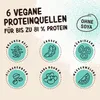 Powerstar VEGAN PROTEIN POWDER 500 g | Ohne Soja | Produktbild-Vorschau 2