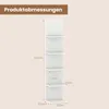 COSTWAY 5-poziomowa półka ścienna, półka wisząca pionowa, Podgląd zdjęcia produktu 3