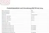 A product data sheet with technical specifications for a PKM appliance. Produktbild-Vorschau