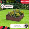 KOTARBAU® Carré Potager Bois de Pin Imprégné 120x120x27 cm Voir les images du produit 4
